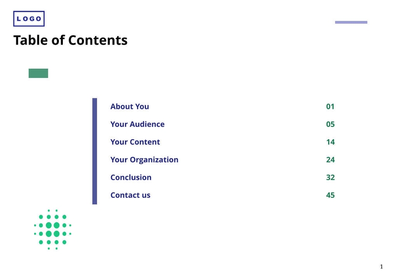 Free booklet  marketing template