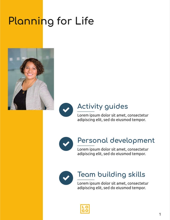 Free brochure – hr trends template