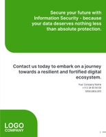 Free brochure – information security template