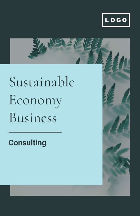 Free brochure – sustainability template