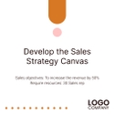 Free carousel  sales strategy template