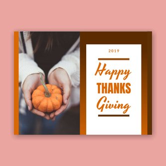 Free e-card template