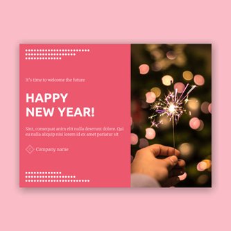 Free e-card template