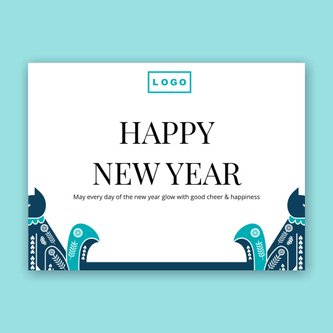 Free e-card template