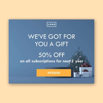 Free e-card template