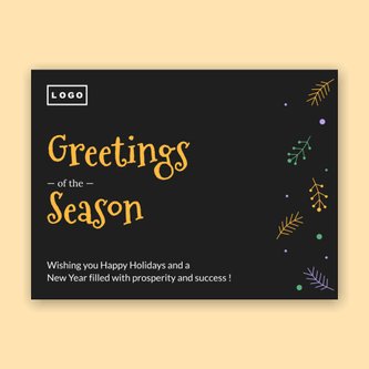 Free e-card template