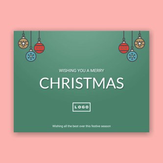 Free e-card template