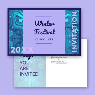 Free event template