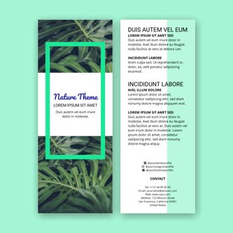 Free flyer template