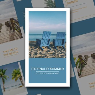 Free instagram stories template