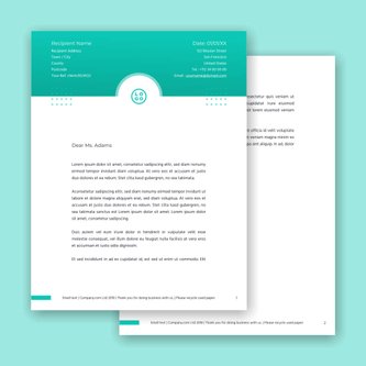 Free letterhead template