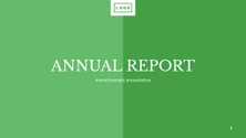 Free presentation  annual report template