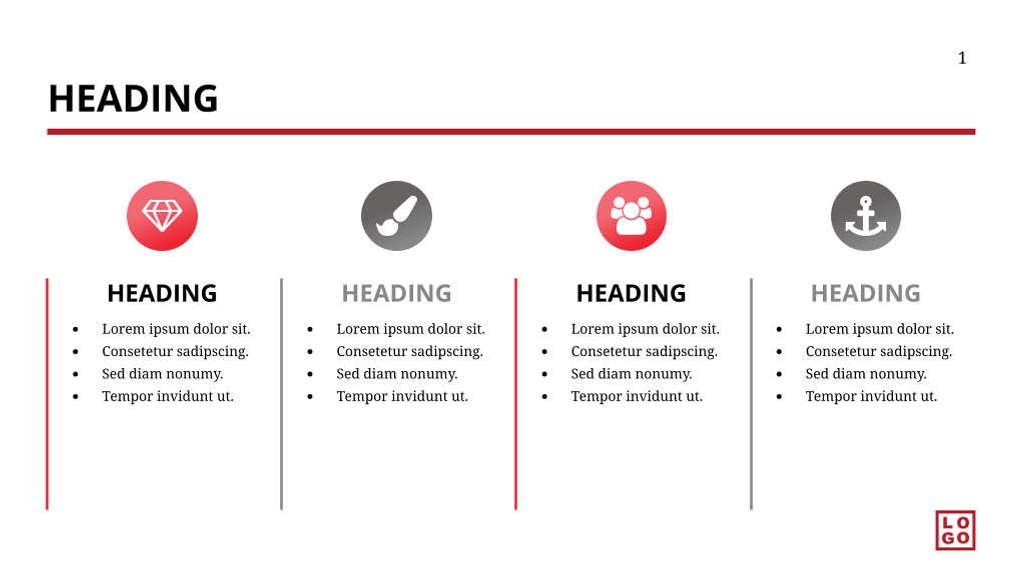 Free presentation  business model template