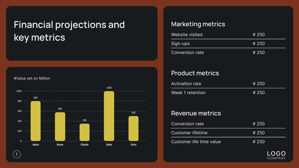 Free presentation   company profile template