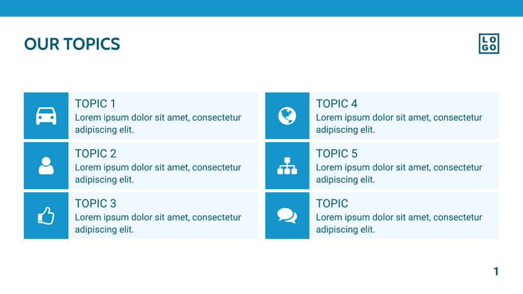 Free presentation  corporate template