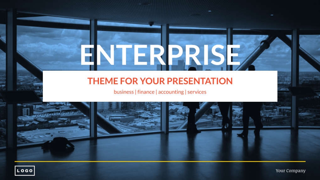 Free presentation  enterprise template