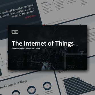 Free presentation   iot consulting template