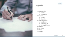 Free presentation  law firm template