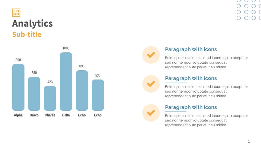 Free presentation  online marketing template