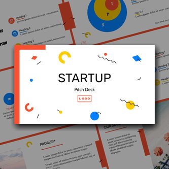 Free presentation  startup pitch deck template