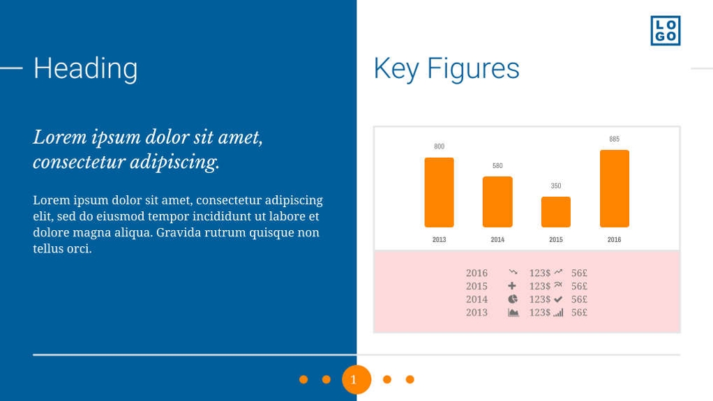 Free presentation  stylo template