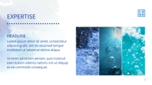 Free presentation  water template