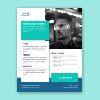 Free product sheet template