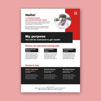 Free product sheet template