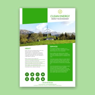 Free product sheet template