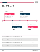 Free proposal  data analytics template