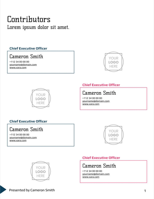 Free report – data analytics template