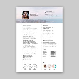 Free resume template