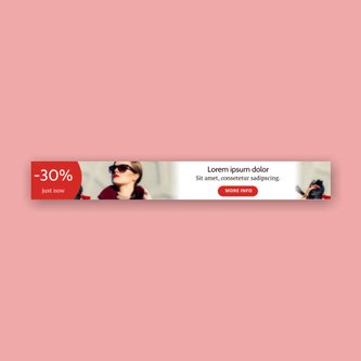 Free web banner template