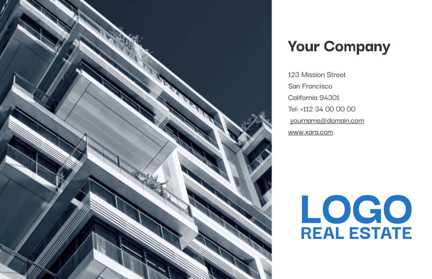 Free real estate – brochure – property template