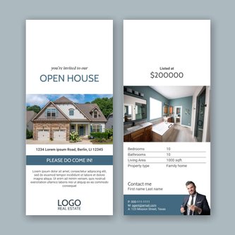 Free real estate – door hanger template