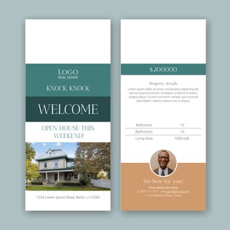 Free real estate – door hanger template