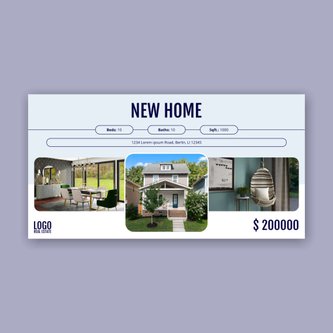 Free real estate – facebook template