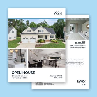 Free real estate – flyer template