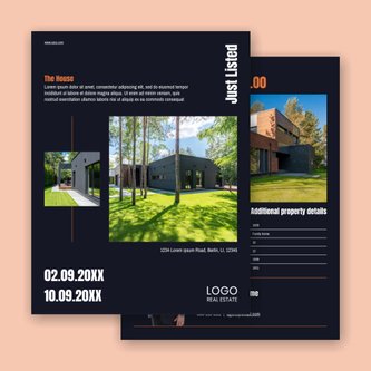 Free real estate – flyer template