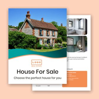 Free real estate – flyer template