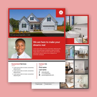 Free real estate – flyer template