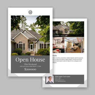 Free real estate – flyer template