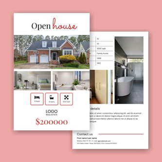 Free real estate – flyer template