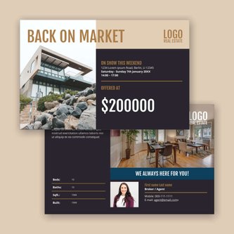 Free real estate – flyer template