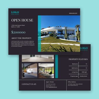 Free real estate – flyer template