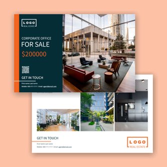 Free real estate – flyer template