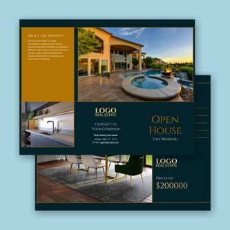 Free real estate – flyer template