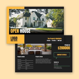 Free real estate – flyer template