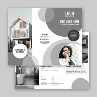 Free real estate – flyer template