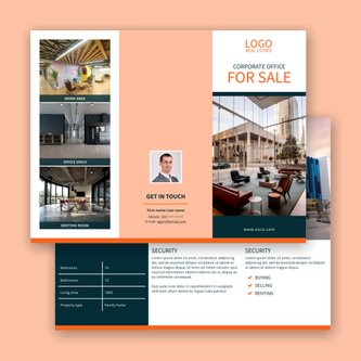 Free real estate – flyer template